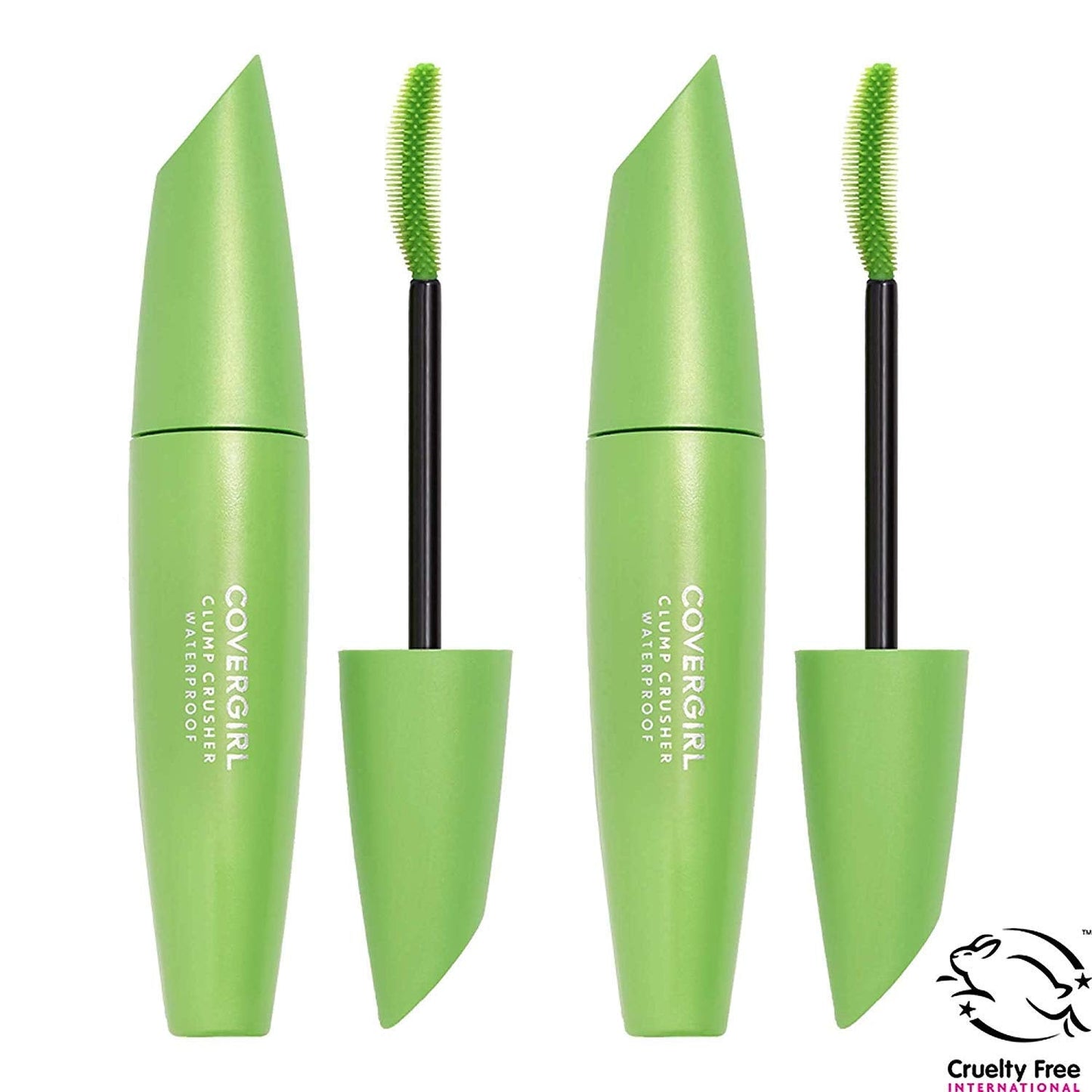 COVERGIRL Clump Crusher Waterproof Mascara By Lash Blast, Black, 0.44 Fl Oz (Pack of 2)