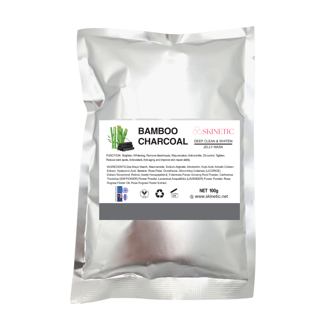 Skinetic Hydro Jelly Mask Powder (100g) - Bamboo Charcoal