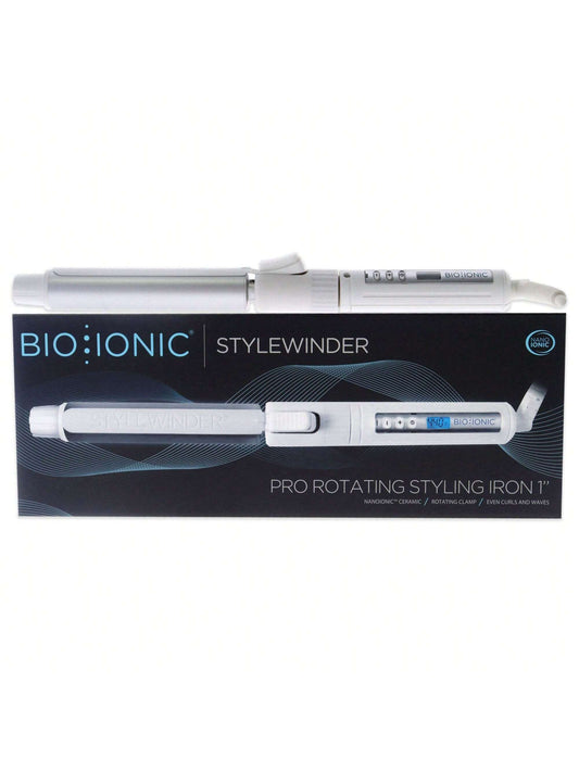 Bio Ionic BIO IONIC StyleWinder Rotating Styling Iron - White Z-FGTST-CISW-1.0-2-120V by Bio Ionic for Women - 1 Inch Flat Iron