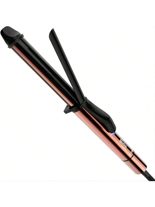 Curling Iron, 1 1/4 Inch Hair Curling Iron With Ceramic Coating, Professional Curling Wand, Fast Heating Up To 430°F, Temperature LED Display, Wide Voltage For Worldwide, 60 Mins Auto Off
