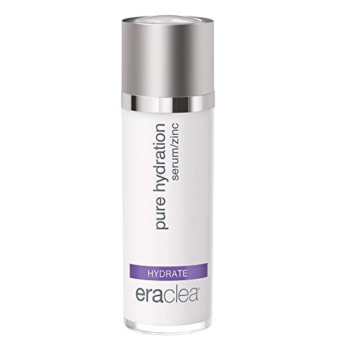 eraclea Pure Hydration Serum, Soothing Face Serum with Hyaluronic Acid and Zinc to Calm Redness and Irritated Skin, Ultra-Hydrating Anti-Wrinkle Hyaluronic Acid Serum for All Skin Types (1 fl oz)