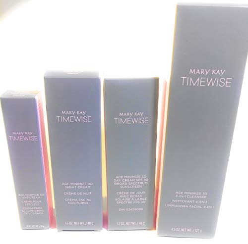 Mary Kay TimeWise 3D Miracle Set, Age Minimize Cream for Normal to Dry Skin, SPF 30, 1 Count