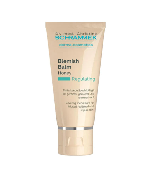 Dr. Schrammek Blemish Balm Honey (1.4 fl oz) - Covering Special Care for Irritated, Reddened & Impure Skin - The Original since 1967 - BB Cream - Tinted Face Moisturizer - Facial Skin Care