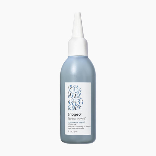 Briogeo Scalp Revival Rosemary Pre-Wash Oil for Hair and Scalp, Dry Scalp Treatment, 3.4 oz