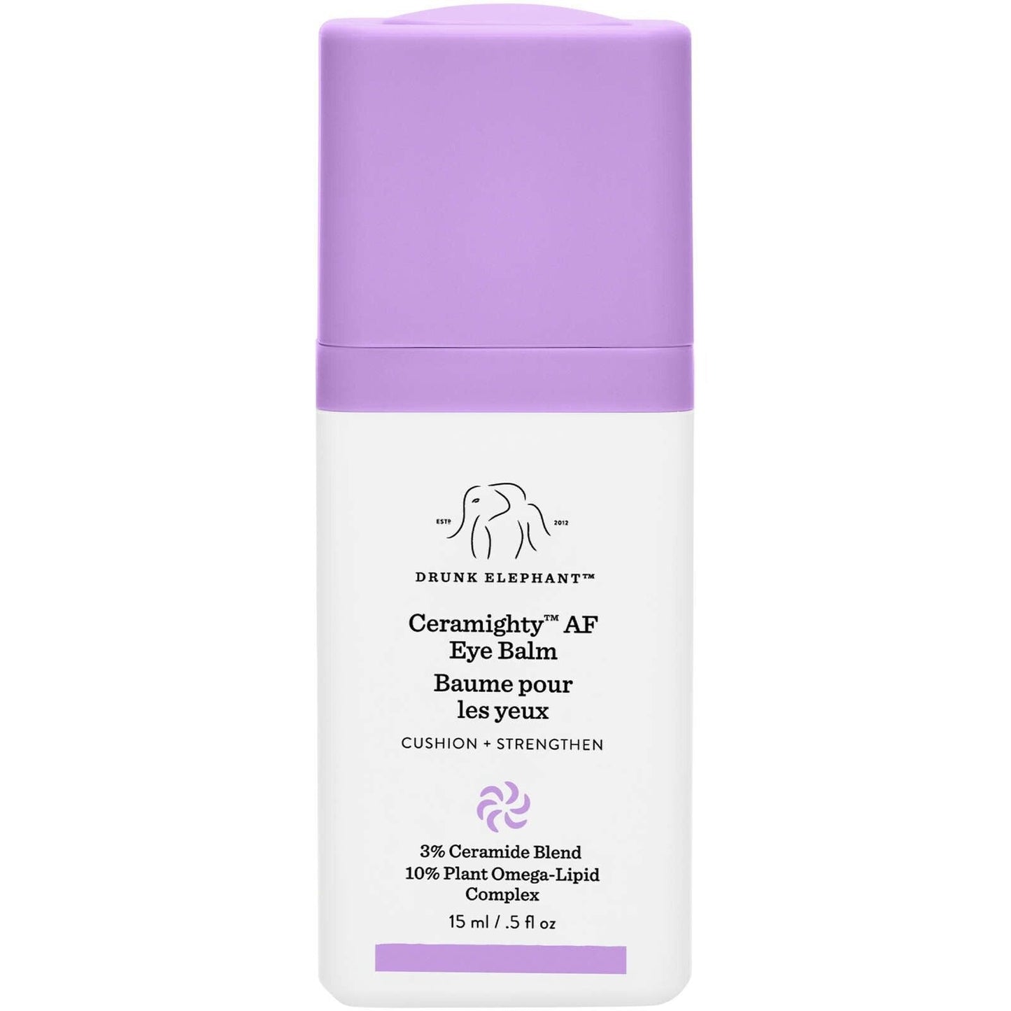 Drunk Elephant Ceramighty AF Eye Balm Cushiony Creamides Omega Rich 15ml NEW