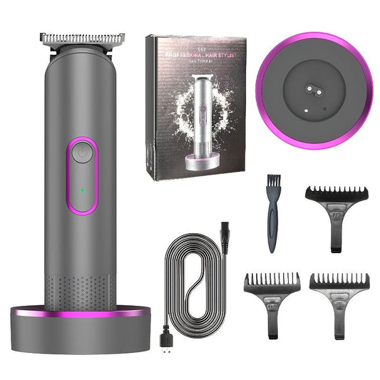 Rechargeable Electric Hair Trimmer for Women - Waterproof Bikini Clippers & Pubic Hair Clippers, Electric Shaver & Hair Cut Kit - Barber Grooming Set