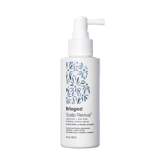 Briogeo Scalp Revival Buildup Detox Spray, Dry Scalp Pre-Wash Treatment for Dry Scalp & Itchy Scalp, Build Up, Detox Spray, 5.5 oz