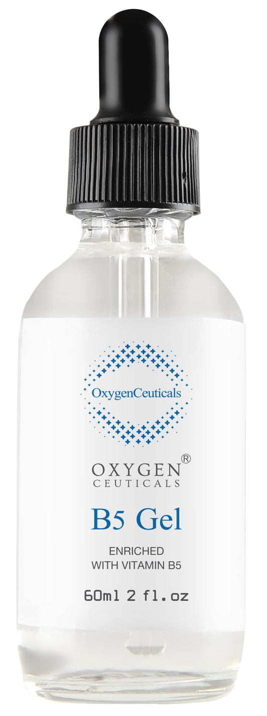 OxygenCeuticals B5 Gel (60ml) Treatment Serum with Hyaluronic Acid and Antioxidant B5, Intensive Hydrating Face Serum