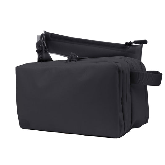 Gravel Explorer MAX Hanging Water Resistant Travel Toiletry Bag, Shaving Kit, Makeup Bag, Dopp Kit for Men and Women