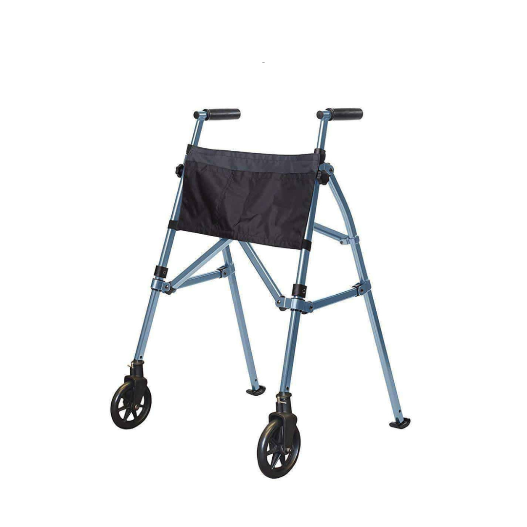 Stander EZ Fold-N-Go Lightweight Folding Travel Walker - Only 8 lbs - Senior.com walkers