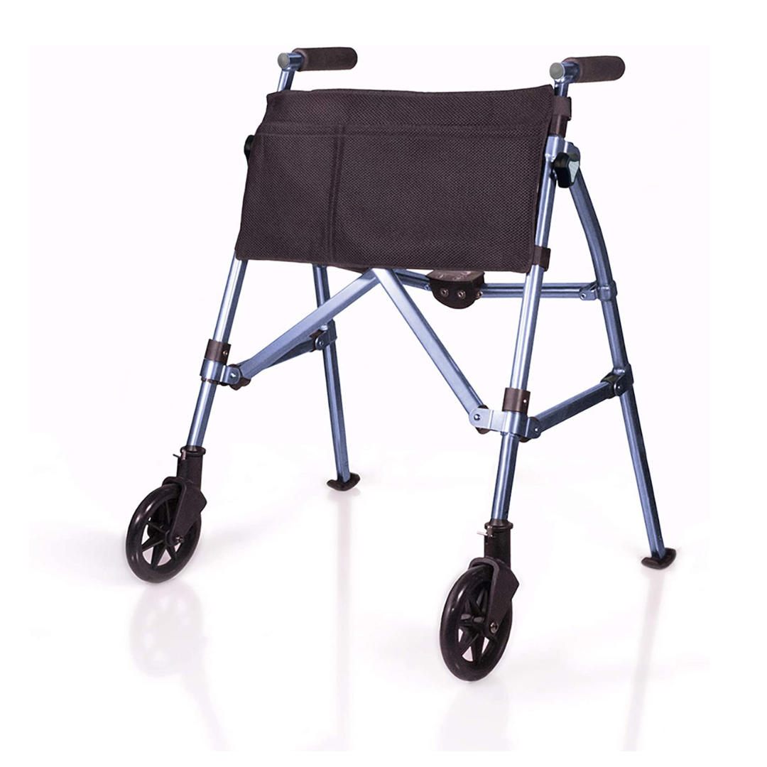Stander EZ Fold-N-Go Lightweight Folding Travel Walker - Only 8 lbs - Senior.com walkers