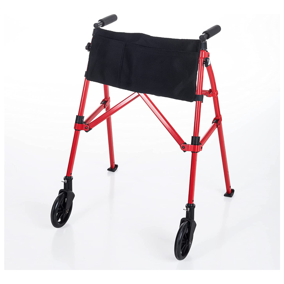 Stander EZ Fold-N-Go Lightweight Folding Travel Walker - Only 8 lbs - Senior.com walkers