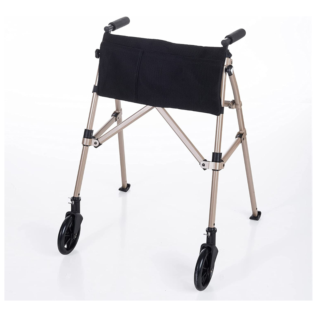 Stander EZ Fold-N-Go Lightweight Folding Travel Walker - Only 8 lbs - Senior.com walkers