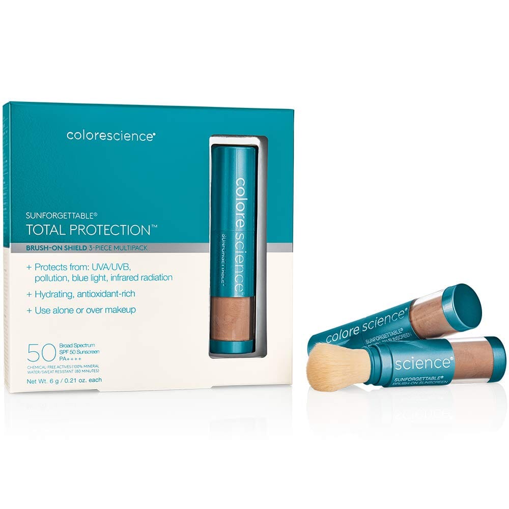 Colorescience Sunforgettable Total Protection Brush-on Shield SPF 50 Multi-Pack Colorescience Deep Shop at Exclusive Beauty Club